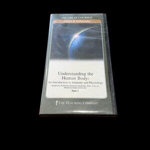 Understanding The Human Body Parts 1-4 - 8 DVDs + Booklets The Great Courses